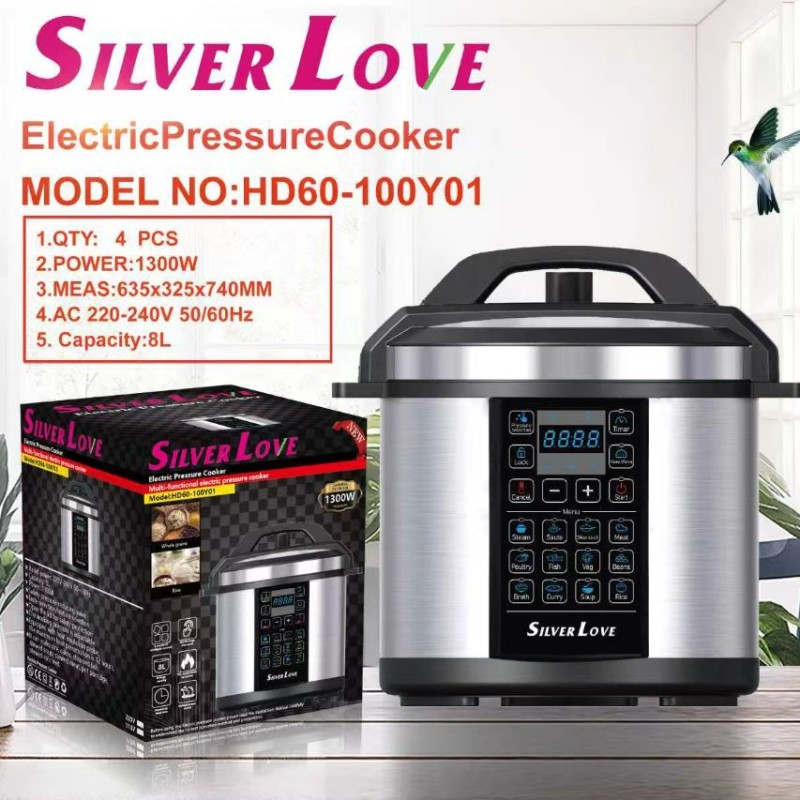 جنوب شرق آسيا التجارة الخارجية عبر الحدود 8L طنجرة ضغط كهربائية 110-220V