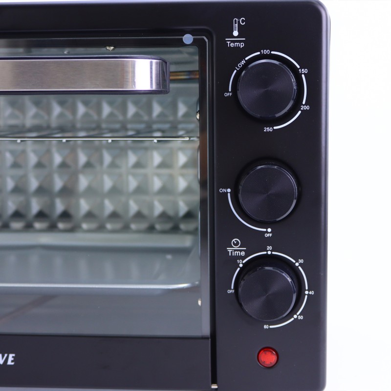 التجارة الخارجية تصدير 28L قدرة كبيرة 1100W عالية الطاقة متعددة الوظائف الكهربائية المنزلية فرن تعيين توقيت الخبز المزدوج
