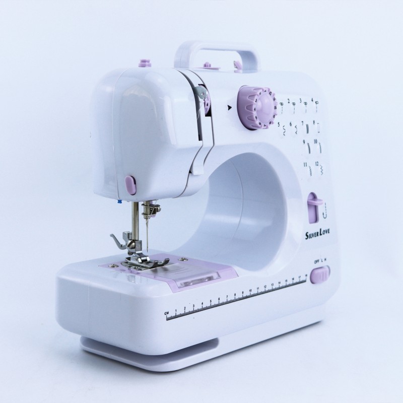 آلة الخياطة الكهربائية المنزلية آلة الحياكة الجدول مصغرة