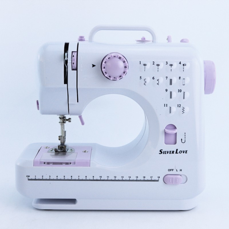 آلة الخياطة الكهربائية المنزلية آلة الحياكة الجدول مصغرة