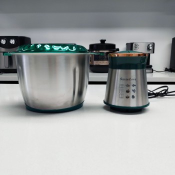 تصدير اللحوم الأوروبية المفرمة الفولاذ المقاوم للصدأ الكهربائية المنزلية متعددة الوظائف مطبخ المفرمة 3.0L