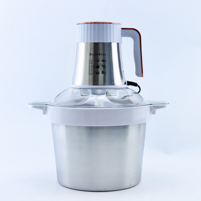 الفولاذ المقاوم للصدأ اللحوم المفرمة متعددة الوظائف آلة الغذاء فرامل الخضار اللحوم المفرمة عالية الطاقة آلة الضرب