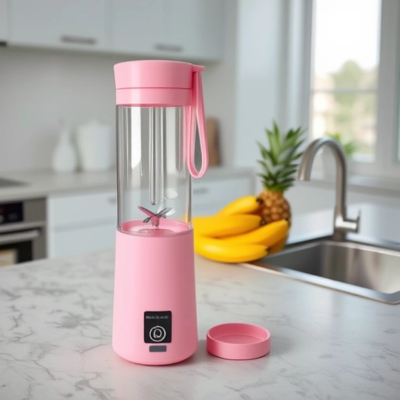 عبر الحدود متعددة الوظائف الناقل التسلسلي العام القابلة لإعادة الشحن المحمولة كأس عصير الفاكهة عصارة الفاكهة الكهربائية كأس خلاط شحن