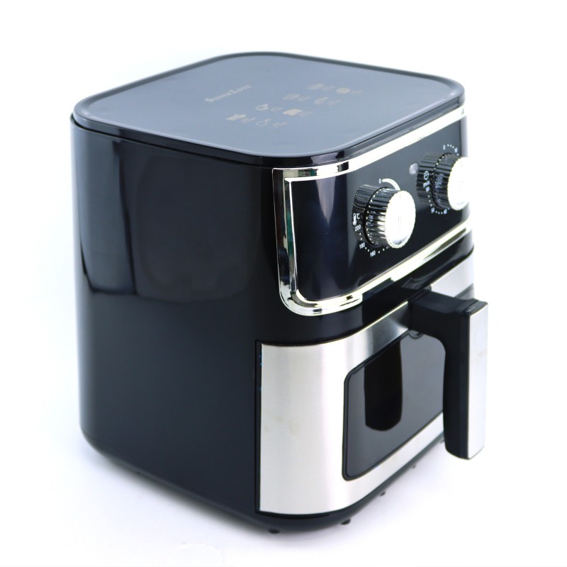 الهواء المقلاة 8L المطبخ الكهربائية عبر الحدود الجوية فراير الفولاذ المقاوم للصدأ