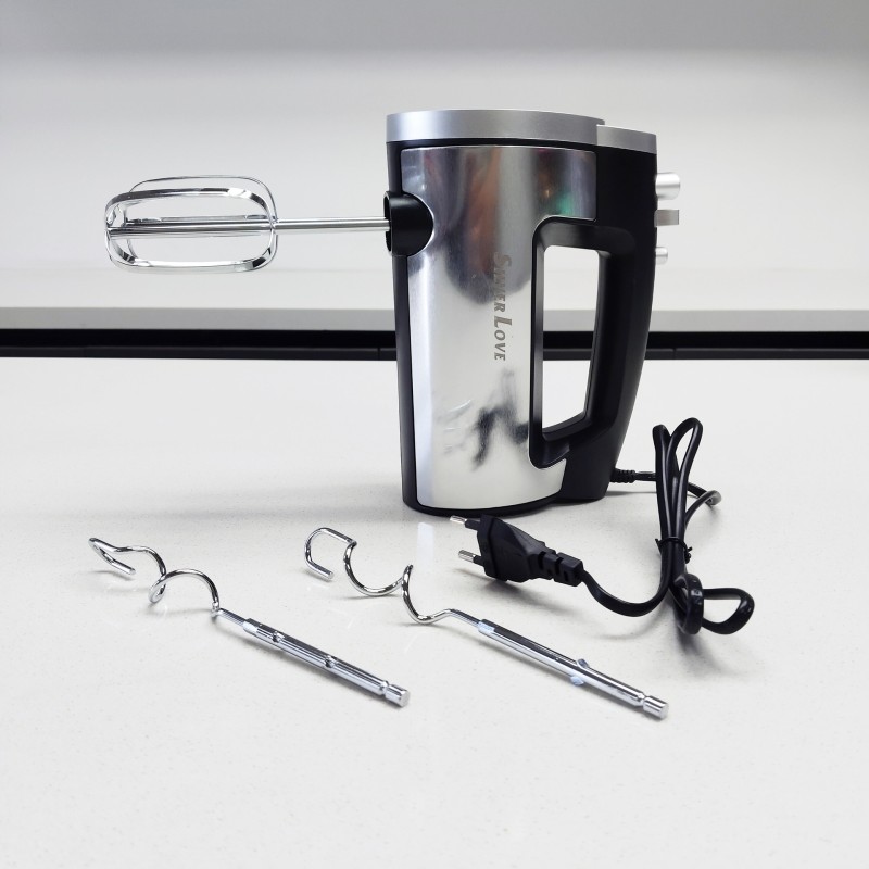 الجملة عبر الحدود الفولاذ المقاوم للصدأ خلاط البيض الكهربائية عالية الطاقة خلاط يدوي