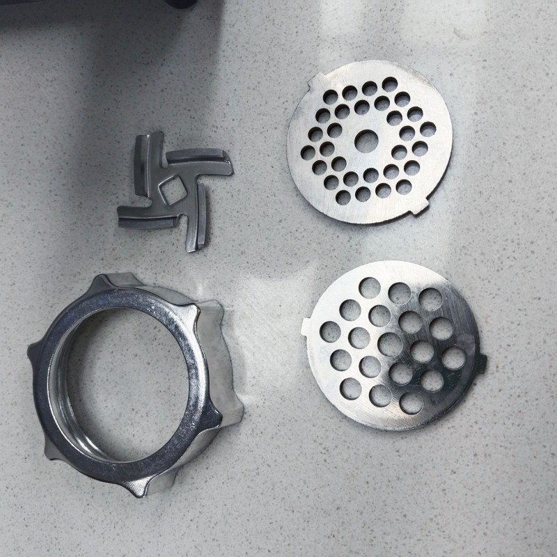 تصدير اللحوم المفرمة الكهربائية المنزلية الصغيرة الفولاذ المقاوم للصدأ متعددة الوظائف التلقائية زلابية حشو السجق آلة الثوم المفروم