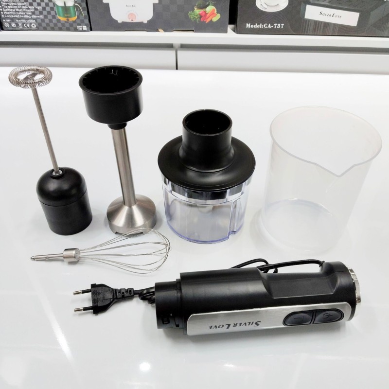 4in1cooking ستيك عبر الحدود أربعة في واحد متعدد الوظائف الكهربائية الطبخ باليد مضرب البيض المفروم اللحوم