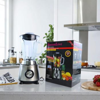 عبر الحدود عصارة كسر الجدار آلة الطبخ المنزلية متعددة الوظائف عصارة اثنين في واحد الفولاذ المقاوم للصدأ التحريك