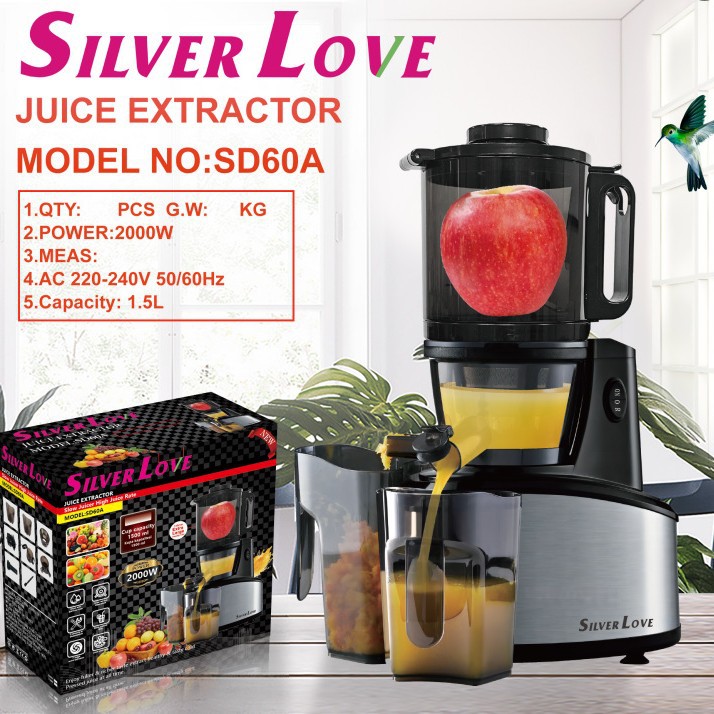 التجارة الخارجية وتصدير عصير آلة 2025 كبيرة قطرها عصارة المنزلية الجديدة انخفاض juicer التلقائي بالكامل فصل