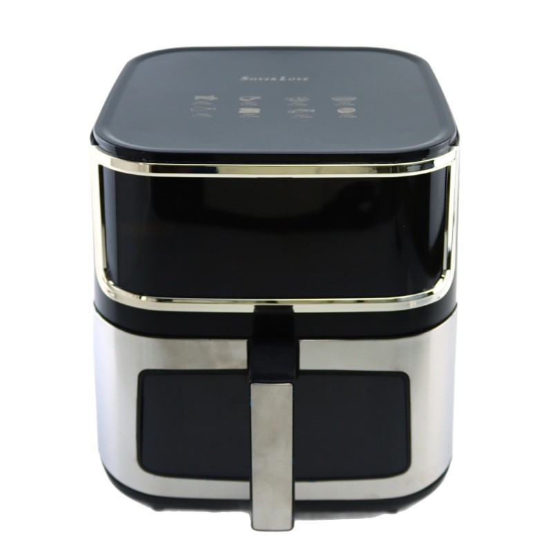 تصدير 1700W عالية الطاقة مقلاة الهواء 12L قدرة كبيرة تعمل باللمس الذكية المنزلية مقلاة كهربائية مرئية