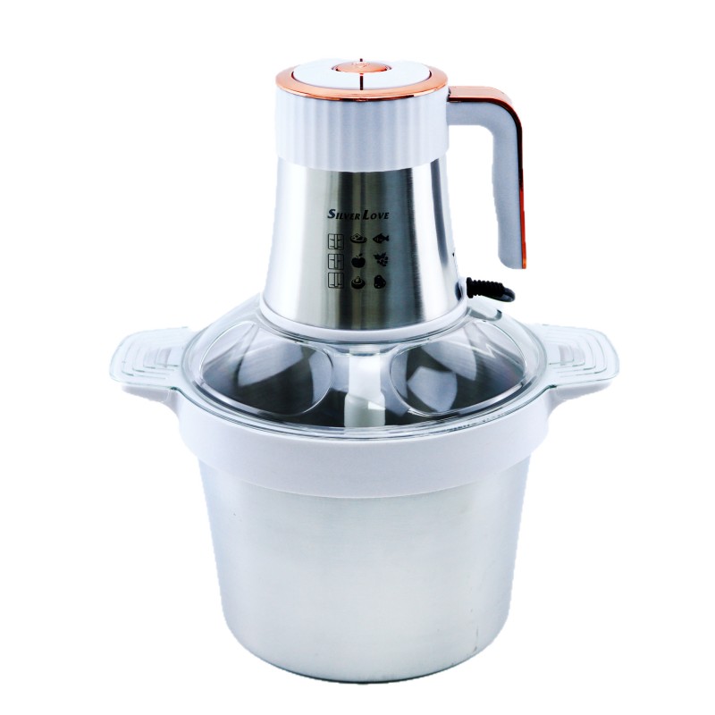 الفولاذ المقاوم للصدأ اللحوم المفرمة متعددة الوظائف آلة الغذاء فرامل الخضار اللحوم المفرمة عالية الطاقة آلة الضرب