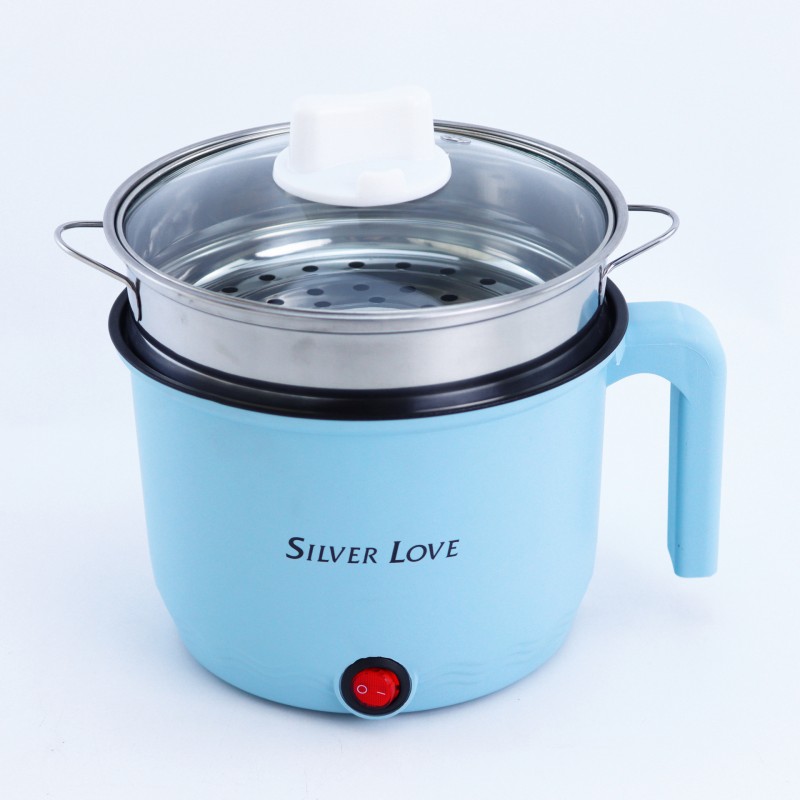 التجارة الخارجية تصدير متعددة الوظائف الكهربائية وعاء يغلي مصغرة مقبض واحد الأجهزة المنزلية الصغيرة مطبخ مزدوج الصف العلوي والسفلي تبخير غير عصا وعاء يغلي