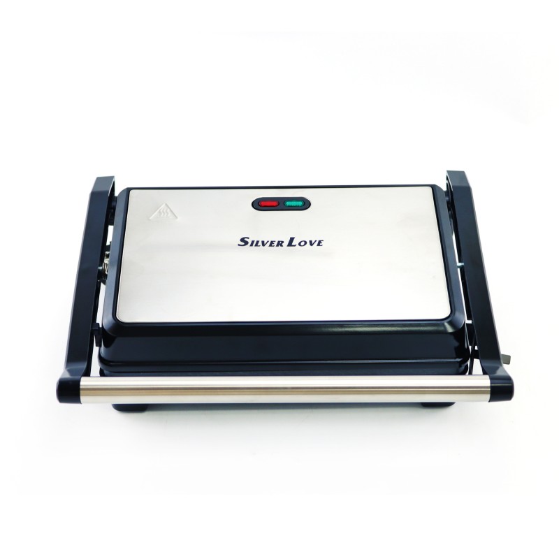 التجارة الخارجية تصدير آلة ستيك آلة الشواء المنزلية المحمولة غير عصا شواء كهربائية مزدوجة الجانب آلة الإفطار 1000W