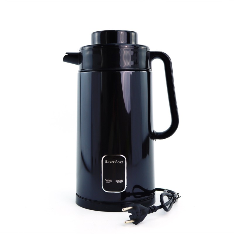 تصدير كمية كبيرة من الأسهم المحلية 3.0L اللون الصلب المقاوم للحرارة مصباح LED مزدوجة اللون مع الحفاظ على الحرارة غلاية كهربائية