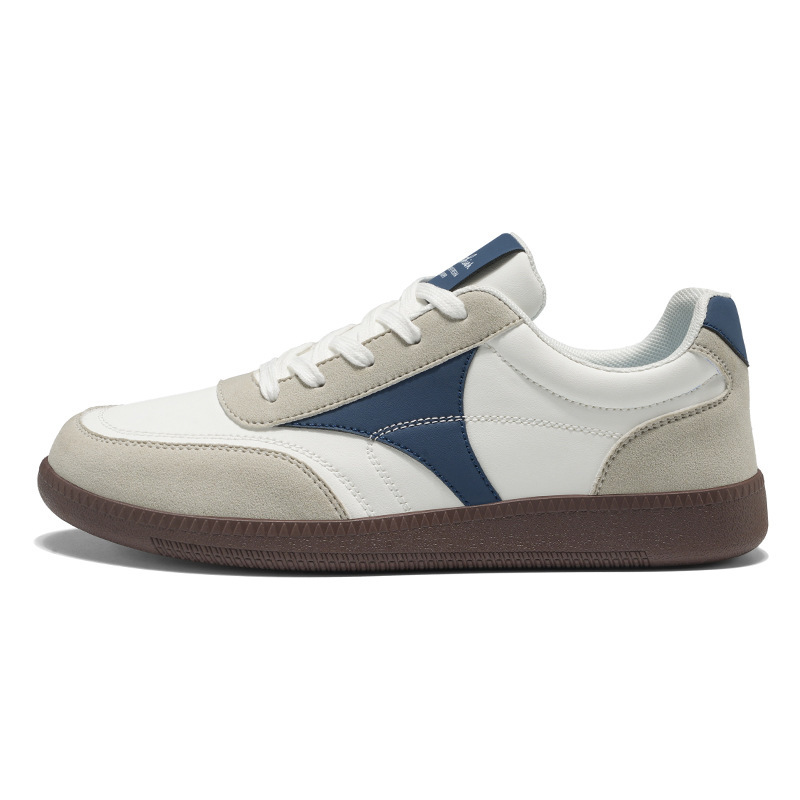  أحذية رياضية رجالية غير رسمية على طراز لوح التزلج للمشي للرجال حذاء تنس مسطح يسمح بالتهوية