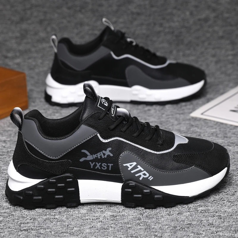 عبر الحدود أحذية رجالية جديدة عارضة الأحذية الرياضية اتجاهات الموضة ارتداء مقاومة مريحة للتنفس الطلاب الاحذية