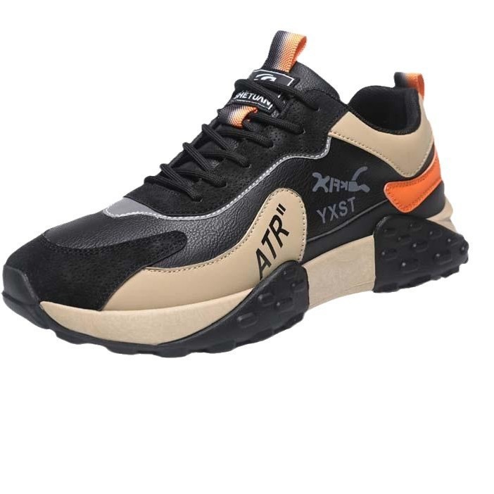 عبر الحدود أحذية رجالية جديدة عارضة الأحذية الرياضية اتجاهات الموضة ارتداء مقاومة مريحة للتنفس الطلاب الاحذية