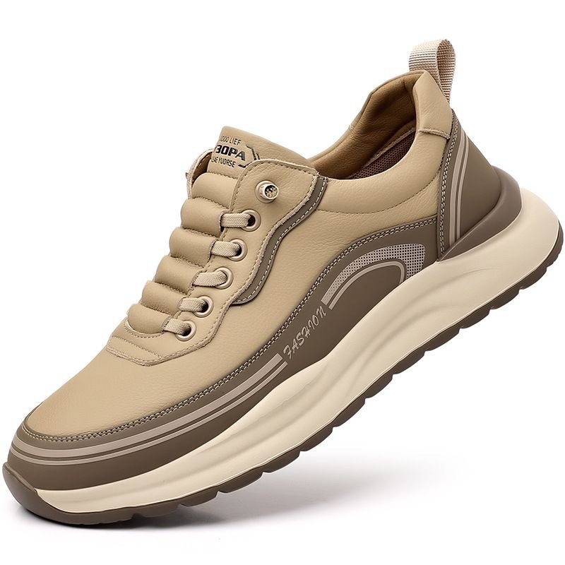 دعم الجيل الجديد 2025 ربيع أزياء أحذية رجالية أحذية عادية 100 في الهواء الطلق المضادة للانزلاق ارتداء أحذية تسلق الجبال