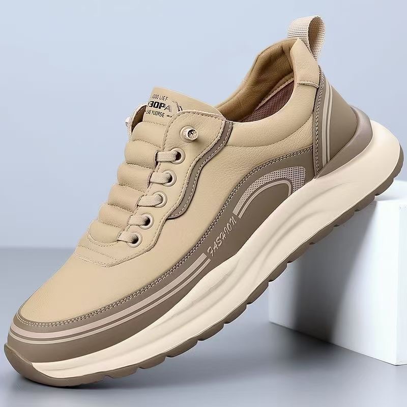 دعم الجيل الجديد 2025 ربيع أزياء أحذية رجالية أحذية عادية 100 في الهواء الطلق المضادة للانزلاق ارتداء أحذية تسلق الجبال