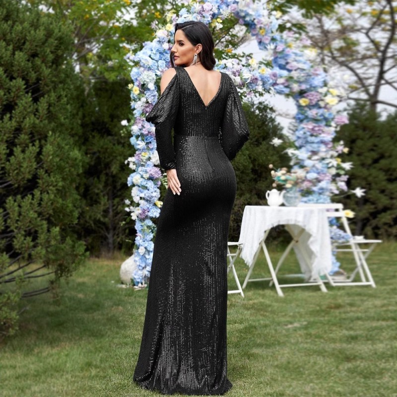 فستان مكسي سهرة جديد لعام 2025 بغاية الأناقة