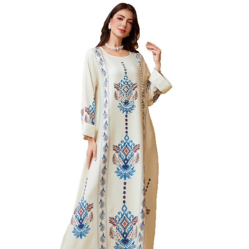 رداء عربي عباية مطبوعة  