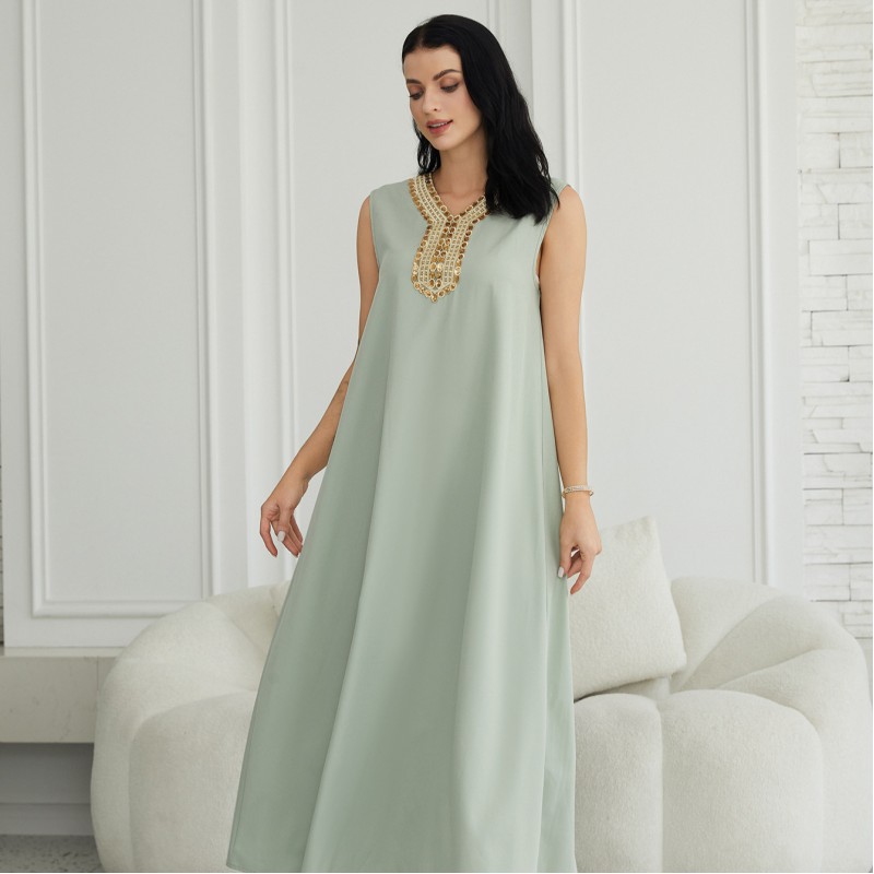  ملابس نسائية عربية كارديجان مطرزة