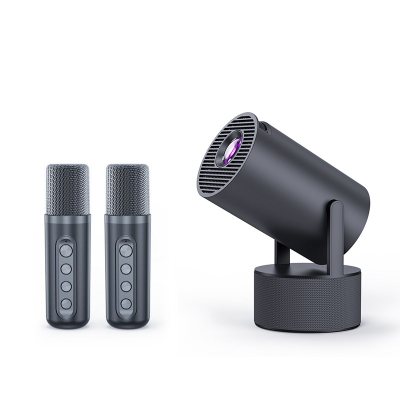 جهاز عرض كاريوكي ستيريو Hy300Proktv مشهور يعمل بنظام أندرويد ومسرح منزلي عالي الوضوح H713 محمول بالصوت والفيديو