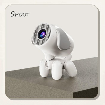 جهاز عرض الغزلان عبر الحدود Jy320Li Home جهاز عرض صغير لاسلكي عالي الوضوح جهاز عرض محمول خارجي