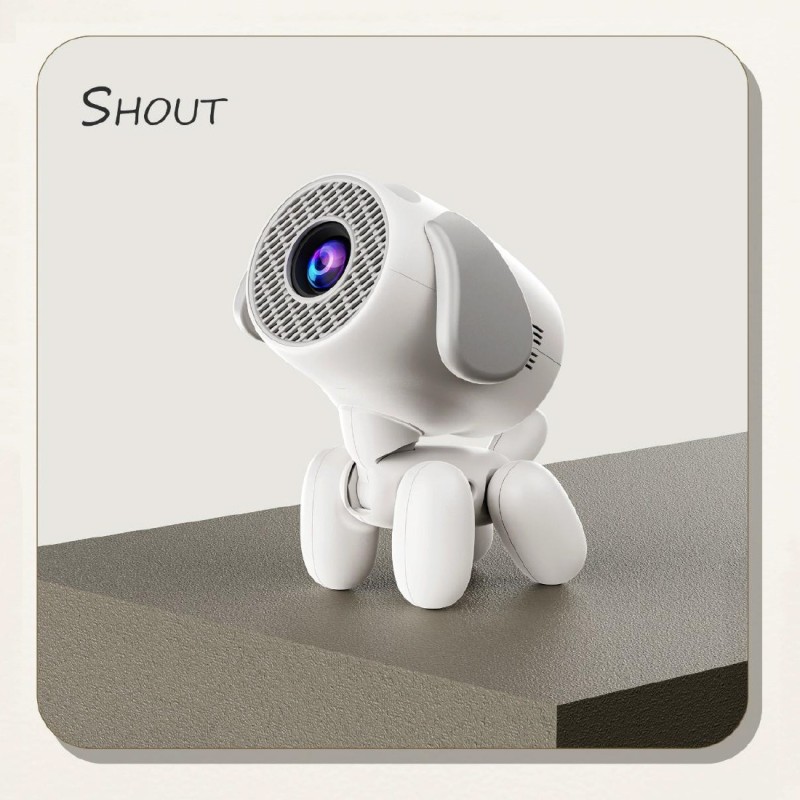 جهاز عرض الغزلان عبر الحدود Jy320Li Home جهاز عرض صغير لاسلكي عالي الوضوح جهاز عرض محمول خارجي