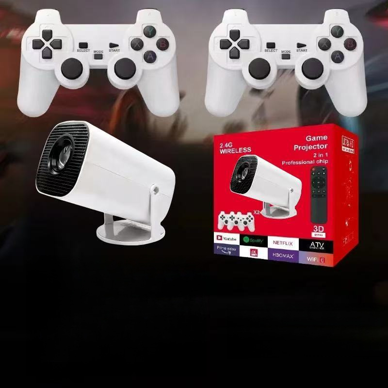 جهاز عرض M300Max شائع عبر الحدود لوحدة التحكم في الألعاب المنزلية P-30Max جهاز عرض محمول للحفلات المنزلية