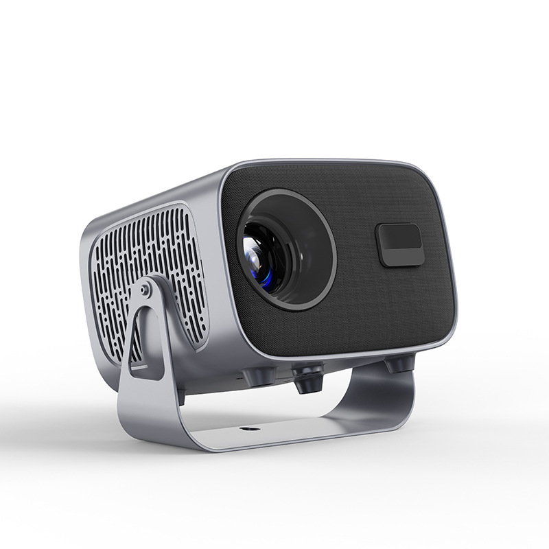 جهاز عرض A10 عبر الحدود منزلي عالي الوضوح 4K بتركيز كهربائي واي فاي أندرويد جهاز عرض صغير محمول صغير