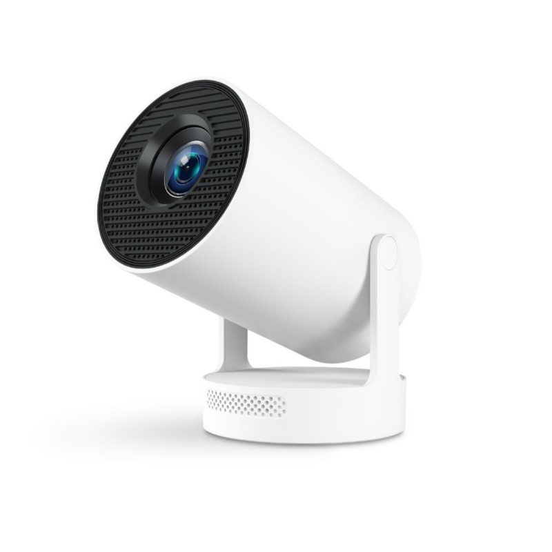 جهاز عرض hy300 Plus بدقة 4K HD، جهاز عرض محمول على الحائط لغرفة النوم المنزلية والتخييم في الهواء الطلق