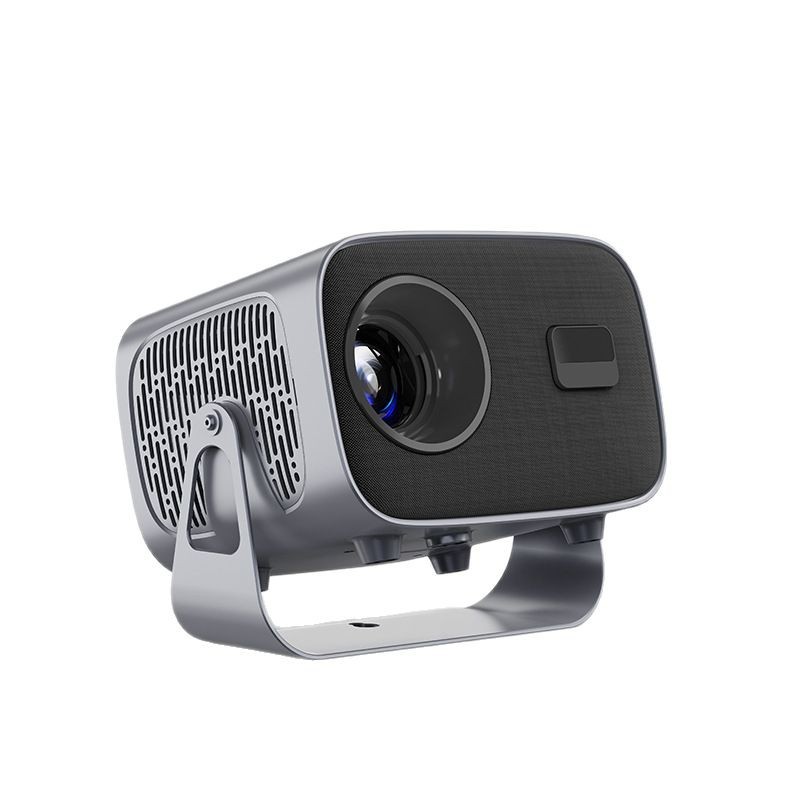 جهاز عرض A10 عبر الحدود منزلي عالي الوضوح 4K بتركيز كهربائي واي فاي أندرويد جهاز عرض صغير محمول صغير