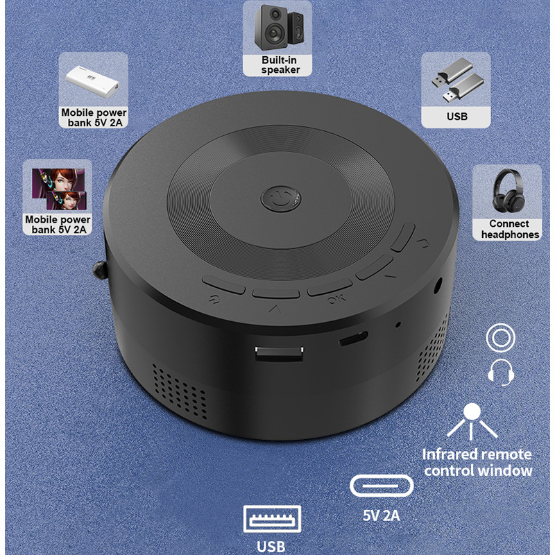 جهاز عرض صغير مشهور للأطفال، جهاز عرض سلكي صغير بنفس الشاشة للاستخدام المنزلي، جهاز عرض صغير محمول، جهاز عرض رقمي لشاشة الهاتف المحمول