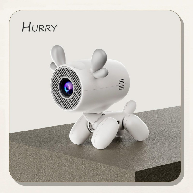 جهاز عرض الغزلان عبر الحدود Jy320Li Home جهاز عرض صغير لاسلكي عالي الوضوح جهاز عرض محمول خارجي