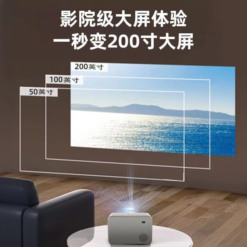 جهاز عرض منزلي فائق الوضوح، عرض نهاري، جدار أبيض، فندق B&B، مكتب تجاري، تعليم التركيز التلقائي