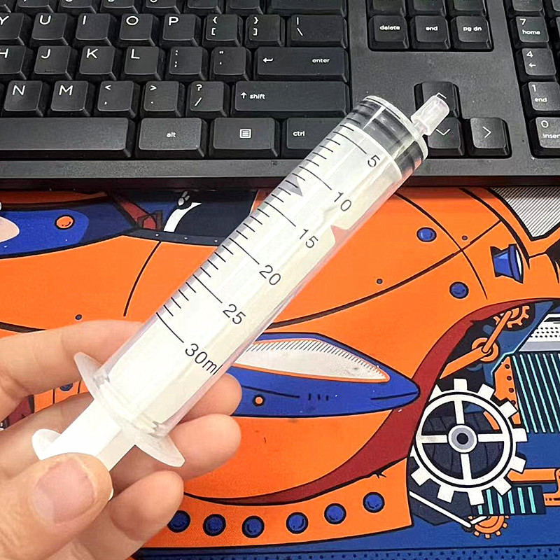 H001- موزع حقنة عطر مستقيم إبرة ضخ محايدة زجاجة عطر كبيرة موزع حقنة