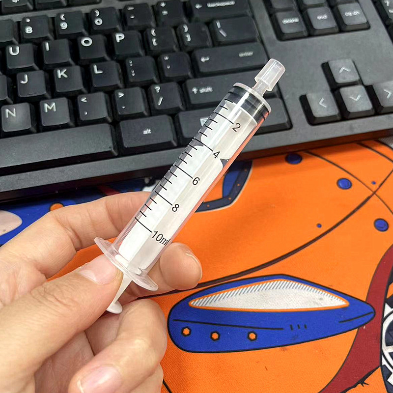 H001- موزع حقنة عطر مستقيم إبرة ضخ محايدة زجاجة عطر كبيرة موزع حقنة