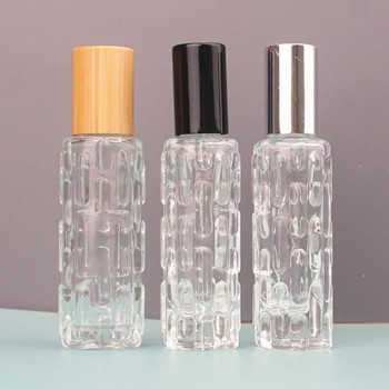 Z005-10ml Momordica القرع حبة زجاجة الراقية المحمولة عينة حبة المشي زجاجة فارغة الزجاج زجاجة حبة الزيت العطري