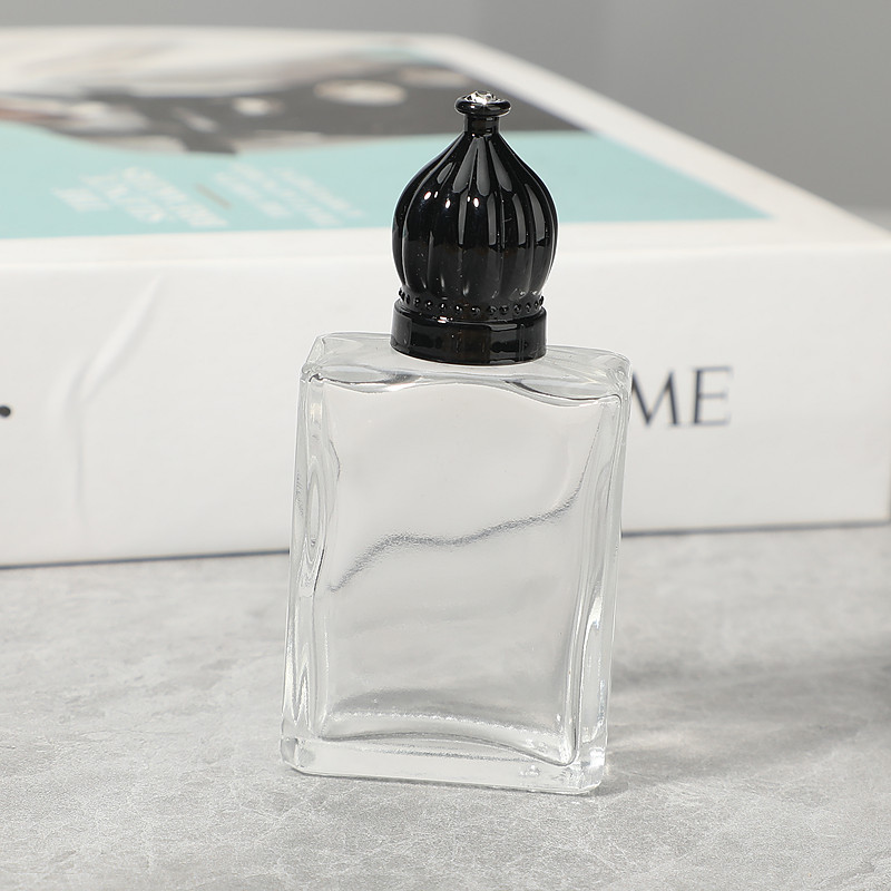 Z014-كرة دوارة مطلية بالكهرباء زجاجة فارغة 15 مللي كرة زجاجية للأشعة فوق البنفسجية زجاجة فارغة من الزيت العطري الأنيق