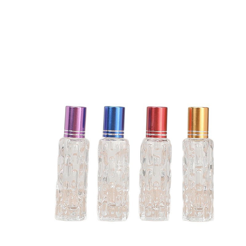 Z023-10Ml البطيخ المر الرول الكرة زجاجة الراقية المحمولة عينة المتداول الكرة زجاجة فارغة الزجاج الضروري النفط الرول الكرة زجاجة