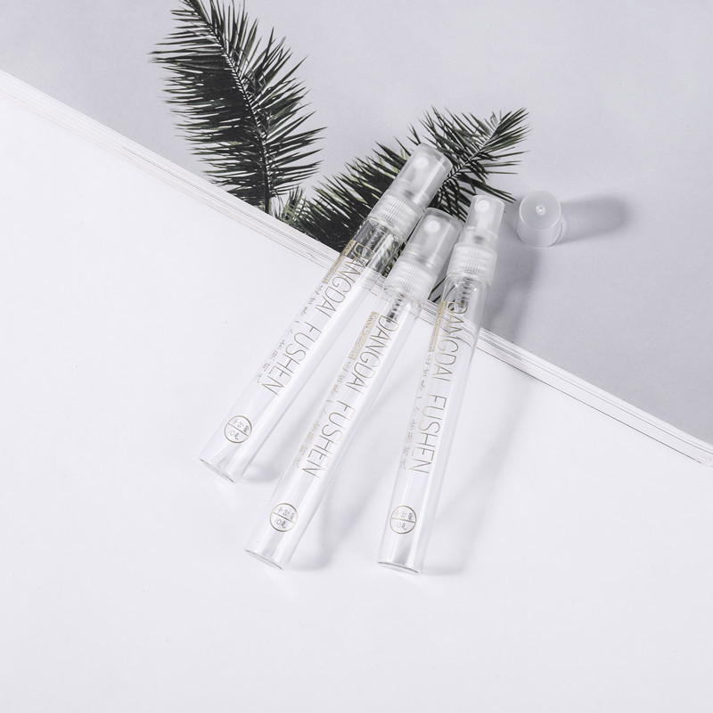 10 مل زجاجة عطر زجاجية محمولة عالية الجودة زجاجة فارغة للسفر رذاذ العطور التعبئة والتغليف مروحة زجاجة عينة صغيرة