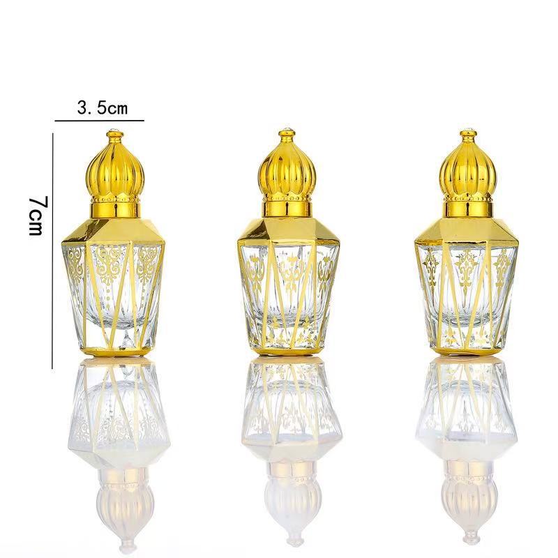 Z018-زجاجة كرة دوارة زجاجة زيت طبيعي مقاومة للضوء كرة دوارة زجاجة فارغة زجاجة تعبئة السفر المحمولة