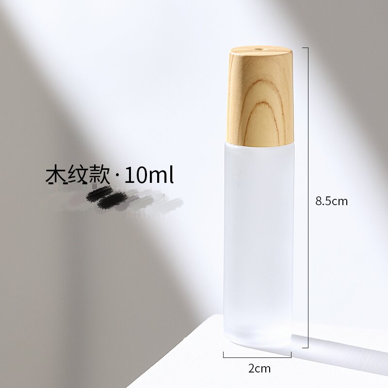Z008-10Ml زيت طبيعي كرة دوارة زجاجة فارغة زجاجة تدليك مسحة عينة زجاجة 5Ml10Ml المحمولة