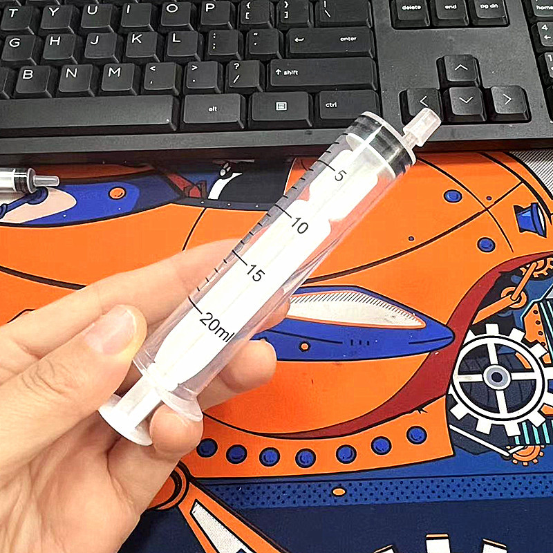 H001- موزع حقنة عطر مستقيم إبرة ضخ محايدة زجاجة عطر كبيرة موزع حقنة