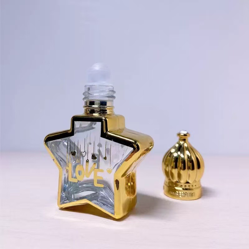 Z018-زجاجة كرة دوارة زجاجة زيت طبيعي مقاومة للضوء كرة دوارة زجاجة فارغة زجاجة تعبئة السفر المحمولة