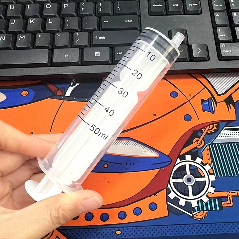 H001- موزع حقنة عطر مستقيم إبرة ضخ محايدة زجاجة عطر كبيرة موزع حقنة