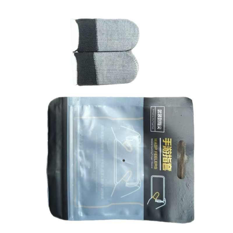 غطاء إبهام فائق النحافة مضاد للتعرق لألعاب الهاتف المحمول، بتصميم ثنائي اللون للعبة King of Glory، متوفر لأصابع متعددة