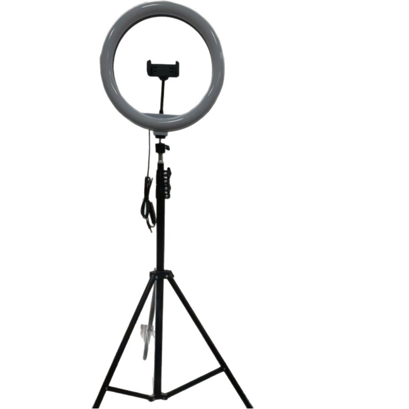 ضوء بث مباشر مقاس 30 سم للبث المباشر، سطح مكتب صغير يملأ الضوء للبث المباشر، إعداد الإضاءة، أجواء تصوير ضوئية ناعمة