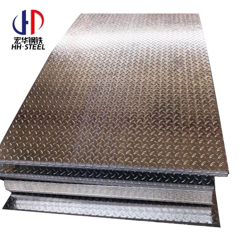 Q235 Cold Rolled Galvanised Checkered Steel Plate Galvanized Checkered Steel Plate